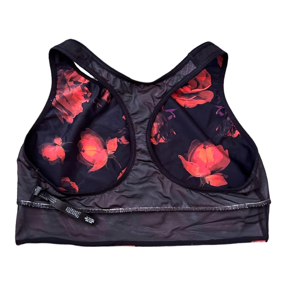 Victoria Secret Sport Rose Graphic Print Racerback Bra - Picture 3 of 5